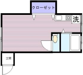 秀栄荘の物件間取画像